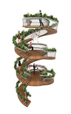 The Living Staircase Design