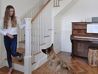 Jarrods bespoke staircase — The Doble Family