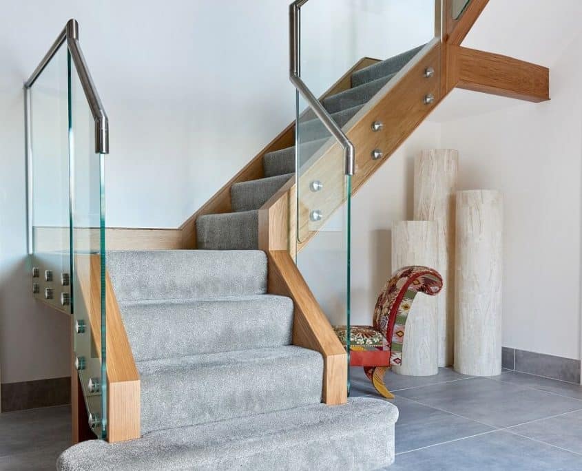 Jarrods bespoke staircase — The Hand Family