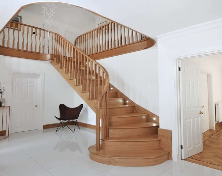 Jarrods bespoke staircase — The Porter Family
