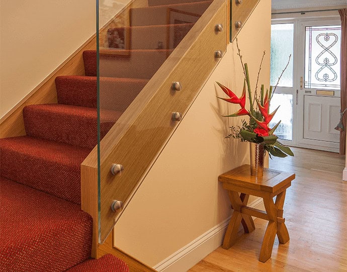 Jarrods bespoke staircase — The Wood Family