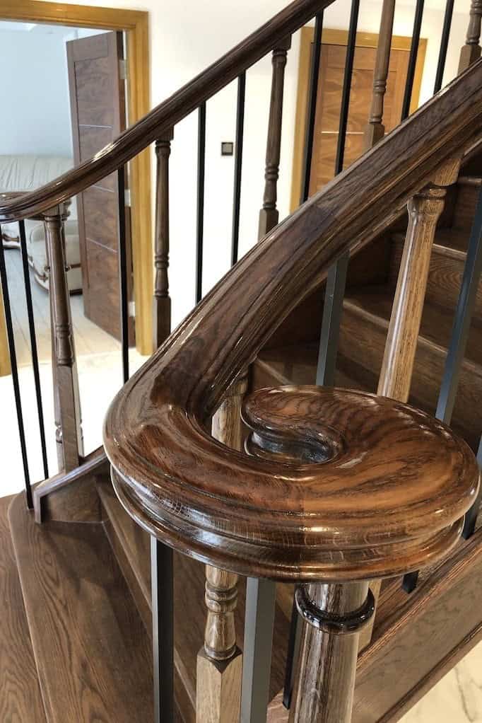 Classic metal staircase by Jarrods