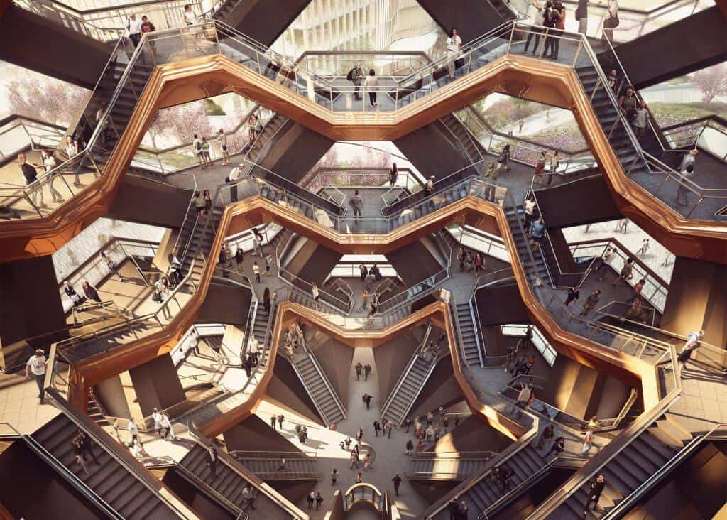 complex staircase