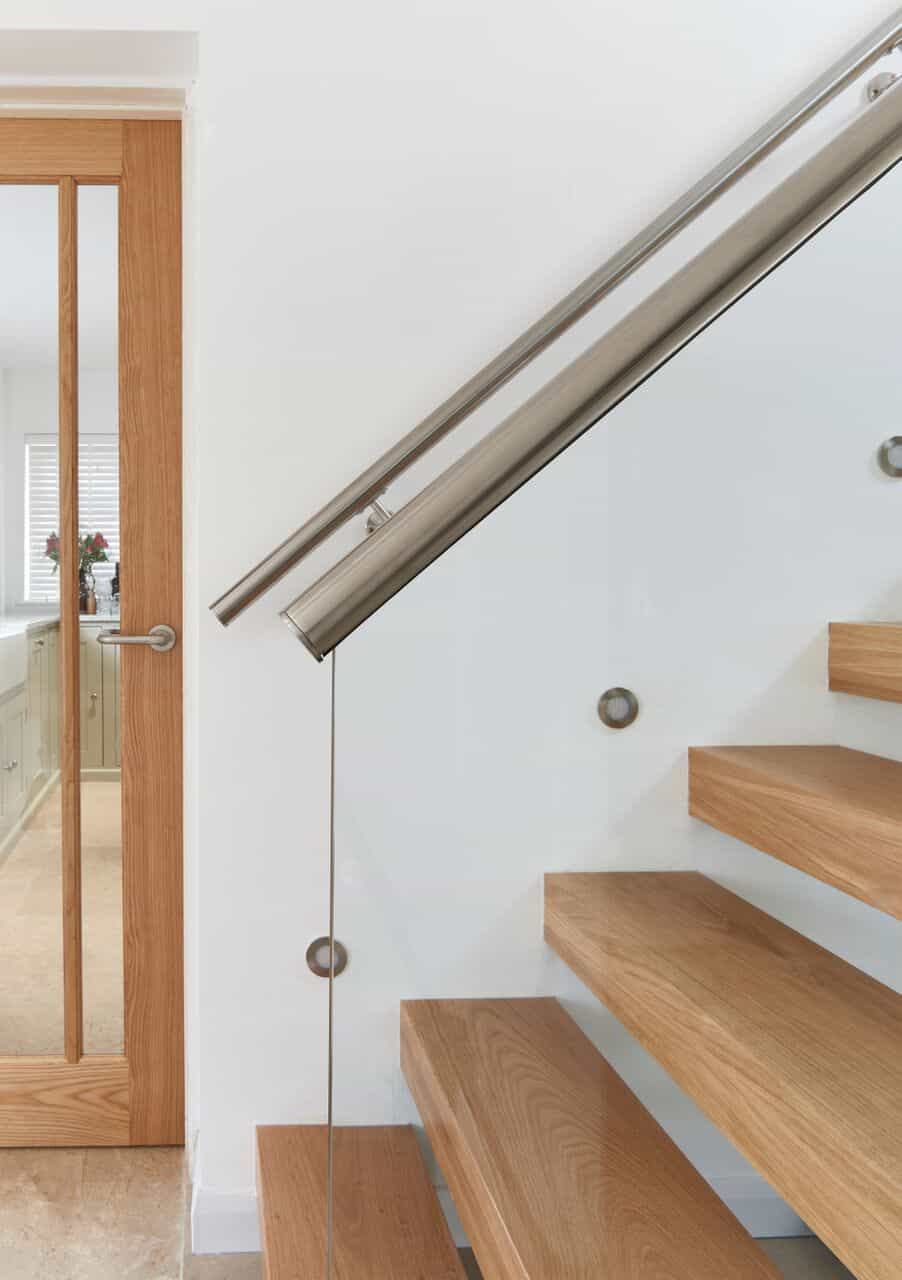 steel stairs
